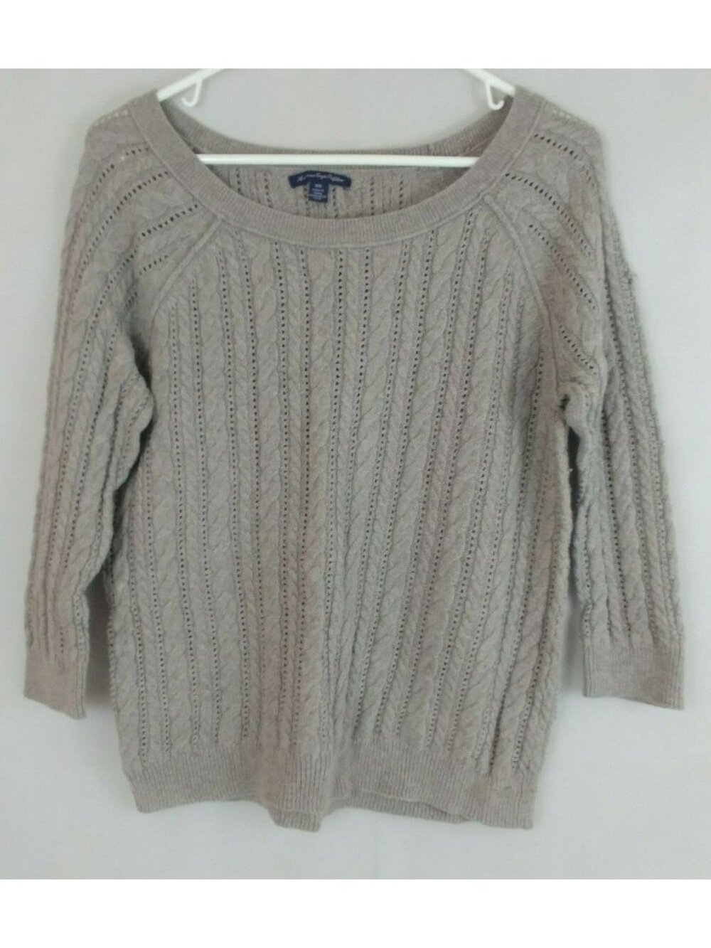 American Eagle Outfitters Women's Long Sleeve Gray Sweater Size Medium
